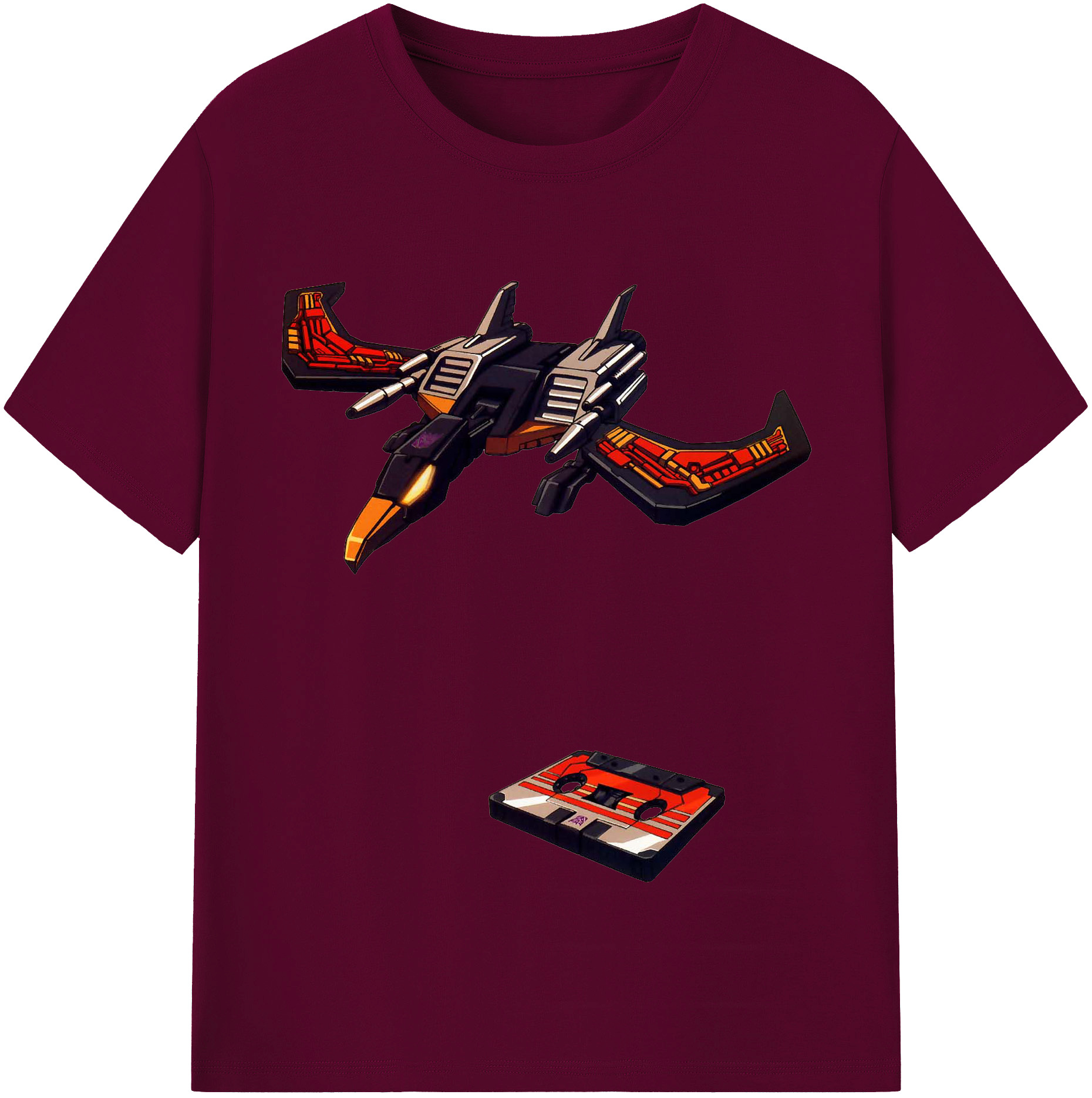 （画像用）  レディースカジュアルプリントTシャツ（綿100％）